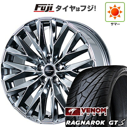 【新品国産車用5穴114.3】 夏タイヤ ホイール4本セット 235/35R20 ヴェノムパワー ラグナロクGTS BSW(限定) トピー ドルフレン エクスクルーシブ TLM-01 数量限定 8.5J 20インチ(送料無料)