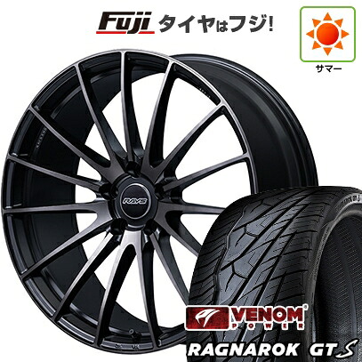 【新品国産車用5穴114.3】 夏タイヤ ホイール4本セット 235/35R20 ヴェノムパワー ラグナロクGTS BSW(限定) RAYS レイズ VMF L-01 PREMIUM 8.5J 20インチ(送料無料)