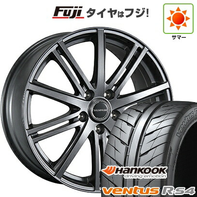 【新品国産車用5穴100】 夏タイヤ ホイール4本セット 215/45R17 ハンコック ヴェンタス R-S4 Z232 ブリヂストン バルミナ BR10 7J 17インチ(送料無料)