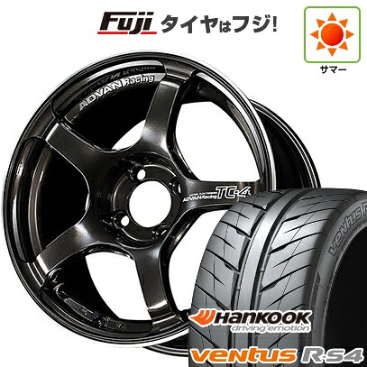 【新品国産車用5穴114.3】 夏タイヤ ホイール4本セット 205/55R16 ハンコック ヴェンタス R-S4 Z232 ヨコハマ アドバンレーシング TC-4 7J 16インチ(送料無料)｜フジコーポレーション 107,470円