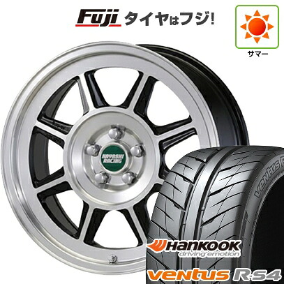 【新品国産車用5穴100】 夏タイヤ ホイール4本セット 215/45R17 ハンコック ヴェンタス R-S4 Z232 ハヤシレーシング ハヤシストリート タイプSTL 7.5J 17インチ(送料無料)