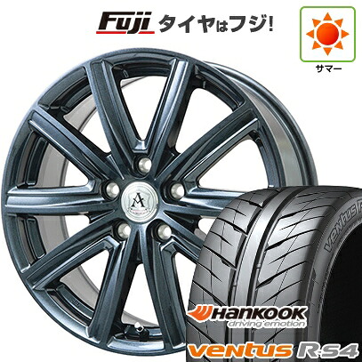 【新品国産車用5穴100】 夏タイヤ ホイール4本セット 215/45R17 ハンコック ヴェンタス R-S4 Z232 テクノピア アフロディーテ MZ 7J 17インチ(送料無料)