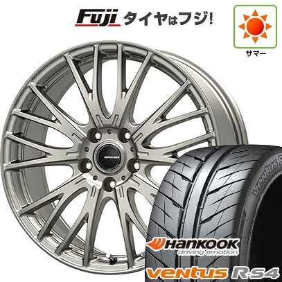 【新品国産車用5穴100】 夏タイヤ ホイール4本セット 215/45R17 ハンコック ヴェンタス R-S4 Z232 コーセイ クレイシズ SE48 7J 17インチ(送料無料)