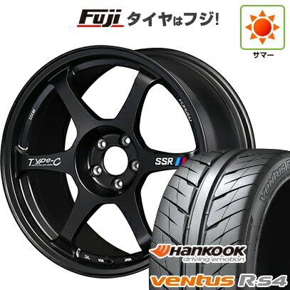 【新品国産車用5穴100】 夏タイヤ ホイール4本セット 215/45R17 ハンコック ヴェンタス R-S4 Z232 SSR Type-c FORGED 7.5J 17インチ(送料無料) 159,400円