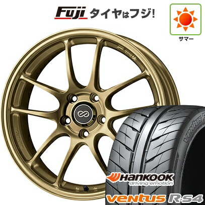 【新品国産車用5穴100】 夏タイヤ ホイール4本セット 215/45R17 ハンコック ヴェンタス R-S4 Z232 ENKEI エンケイ PerformanceLine PF01 7J 17インチ(送料無料)