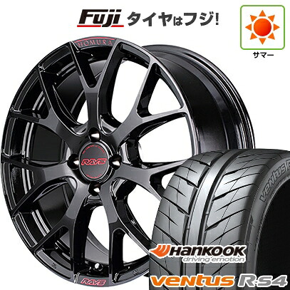 【新品国産車用5穴100】 夏タイヤ ホイール4本セット 215/45R17 ハンコック ヴェンタス R-S4 Z232 RAYS レイズ ホムラ 2X7FT SPEC-M 7J 17インチ(送料無料)