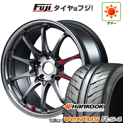 【新品国産車用5穴100】 夏タイヤ ホイール4本セット 215/45R17 ハンコック ヴェンタス R-S4 Z232 RAYS レイズ ボルクレーシング CE28N-plus SL 7.5J 17インチ(送料無料)｜フジコーポレーション