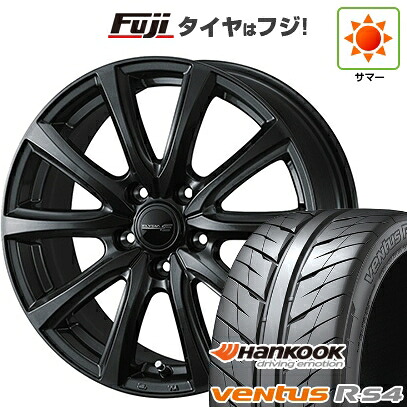 【新品国産車用5穴100】 夏タイヤ ホイール4本セット 215/45R17 ハンコック ヴェンタス R-S4 Z232 WEDS ウェッズ エリシア 7J 17インチ(送料無料)｜フジコーポレーション