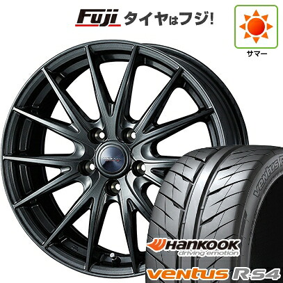 【新品国産車用5穴100】 夏タイヤ ホイール4本セット 215/45R17 ハンコック ヴェンタス R-S4 Z232 WEDS ウェッズ ヴェルバ スポルトII 7J 17インチ(送料無料)|フジコーポレーション