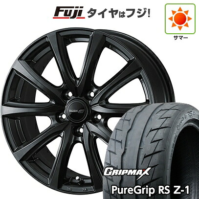 【新品国産車用5穴100】 夏タイヤ ホイール4本セット 205/55R16 グリップマックス ピュアグリップ RS Z-1(限定2023年製) WEDS ウェッズ エリシア 6.5J 16インチ(送料無料)