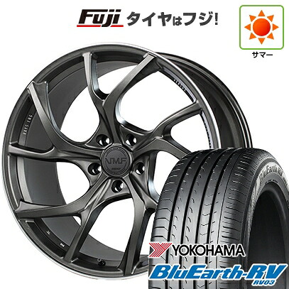 【パンク保証付き】【新品国産車用5穴114.3】 夏タイヤ ホイール4本セット 225/45R19 ヨコハマ ブルーアース RV-03 RAYS レイズ VMF C-01 PRIUS EDITION 7J 19インチ(送料無料)