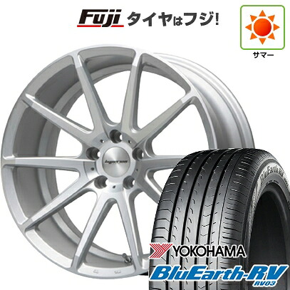 【パンク保証付き】【新品国産車用5穴114.3】 夏タイヤ ホイール4本セット 245/35R20 ヨコハマ ブルーアース RV-03 MLJ ハイペリオン CVX 8.5J 20インチ(送料無料)｜フジコーポレーション 166,450円