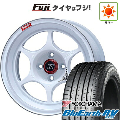 【パンク保証付き】【新品国産車用5穴114.3】 夏タイヤ ホイール4本セット 225/65R17 ヨコハマ ブルーアース RV-03 ENKEI エンケイ PerformanceLine PF06 マシニングホワイト 7.5J 17インチ(送料無料)｜フジコーポレーション