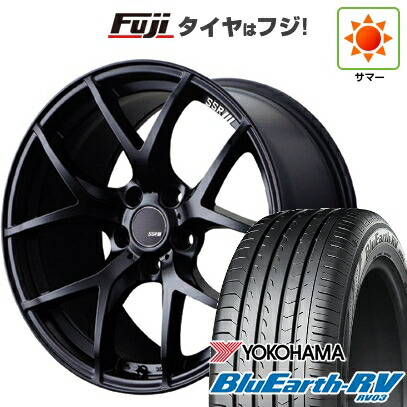 【パンク保証付き】【新品国産車用5穴114.3】 夏タイヤ ホイール4本セット 225/45R19 ヨコハマ ブルーアース RV-03 SSR GT GTV03 8.5J 19インチ(送料無料)｜フジコーポレーション