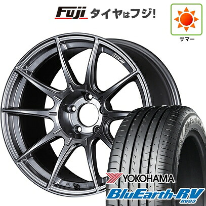 【パンク保証付き】【新品国産車用5穴114.3】 夏タイヤ ホイール4本セット 245/40R19 ヨコハマ ブルーアース RV-03 SSR GT GTX01 9.5J 19インチ(送料無料)｜フジコーポレーション