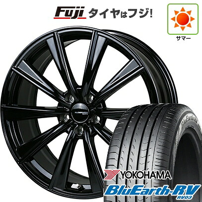 【パンク保証付き】【新品国産車用5穴114.3】 夏タイヤ ホイール4本セット 245/35R20 ヨコハマ ブルーアース RV-03 ドゥオール アルジェノン スポーツ LS10 トヨタ・レクサス車専用 8J 20インチ(送料無料) 159,300円