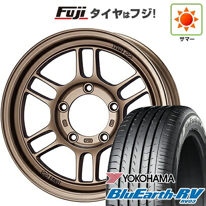【パンク保証付き】【新品国産車用5穴114.3】 夏タイヤ ホイール4本セット 215/65R16 ヨコハマ ブルーアース RV-03 ENKEI エンケイ ALLROAD RPT1 7J 16インチ(送料無料)