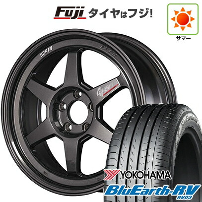 【パンク保証付き】【新品国産車用5穴114.3】 夏タイヤ ホイール4本セット 225/45R19 ヨコハマ ブルーアース RV-03 SSR GT GTX05 DR EDITION 8.5J 19インチ(送料無料)