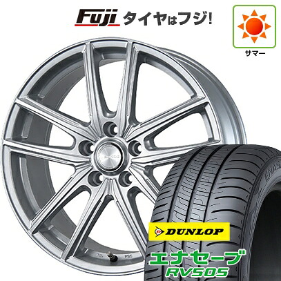 【新品国産車用5穴114.3】 夏タイヤ ホイール4本セット 245/45R19 ダンロップ エナセーブ RV505 ブリヂストン エコフォルム SE-20 7.5J 19インチ(送料無料)｜フジコーポレーション