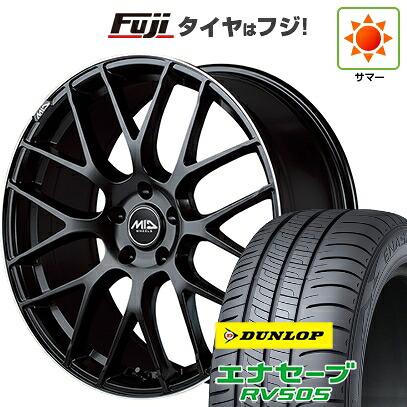 【新品国産車用5穴114.3】 夏タイヤ ホイール4本セット 245/45R19 ダンロップ エナセーブ RV505 MID WHEELS MID EXCLUSIVE 028F 7.5J 19インチ(送料無料)｜フジコーポレーション