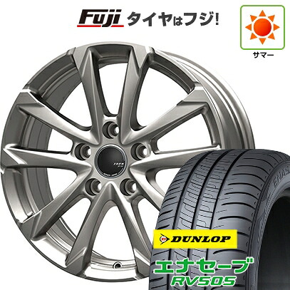 【新品国産車用5穴100】 夏タイヤ ホイール4本セット 225/60R17 ダンロップ エナセーブ RV505 モンツァ ZACK JP-325 7J 17インチ(送料無料)