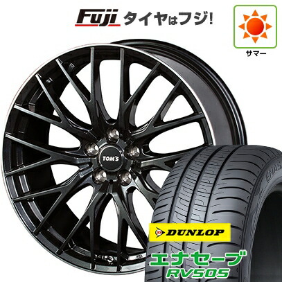 【新品国産車用5穴114.3】 夏タイヤ ホイール4本セット 245/40R20 ダンロップ エナセーブ RV505 TOMS トムス(トヨタ車専用) TH05 8.5J 20インチ(送料無料)