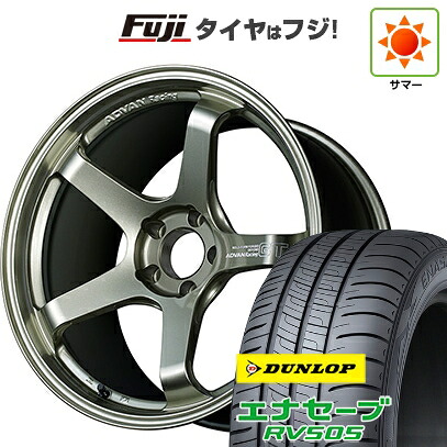 【新品国産車用5穴114.3】 夏タイヤ ホイール4本セット 225/45R19 ダンロップ エナセーブ RV505 ヨコハマ アドバンレーシング GT ビヨンド 8.5J 19インチ(送料無料)