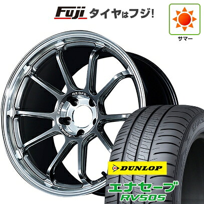 【新品国産車用5穴114.3】 夏タイヤ ホイール4本セット 245/40R19 ダンロップ エナセーブ RV505 ヨコハマ アドバンレーシング RZ-DF2 8.5J 19インチ(送料無料)|フジコーポレーション