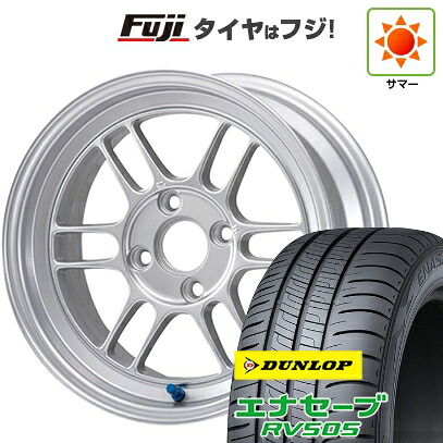 【新品国産車用5穴114.3】 夏タイヤ ホイール4本セット 205/55R16 ダンロップ エナセーブ RV505 ENKEI エンケイ Racing RP-F1 7J 16インチ(送料無料)|フジコーポレーション