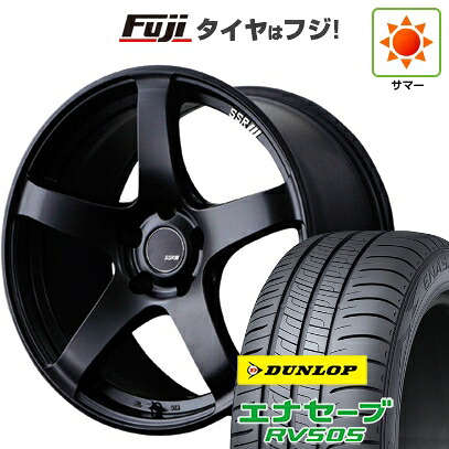 【新品国産車用5穴114.3】 夏タイヤ ホイール4本セット 225/45R19 ダンロップ エナセーブ RV505 SSR GT GTV01 8.5J 19インチ(送料無料)
