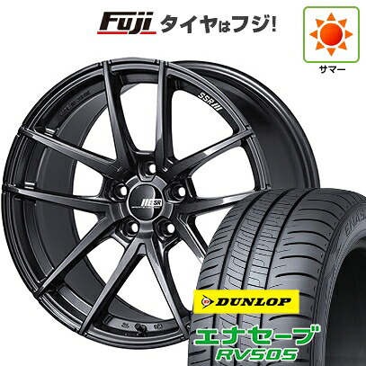 【新品国産車用5穴114.3】 夏タイヤ ホイール4本セット 235/50R18 ダンロップ エナセーブ RV505 SSR ライナー タイプ10モノブロック 8.5J 18インチ(送料無料)