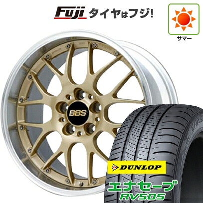 【新品国産車用5穴114.3】 夏タイヤ ホイール4本セット 245/40R20 ダンロップ エナセーブ RV505 BBS JAPAN RS-GT 8.5J 20インチ(送料無料)