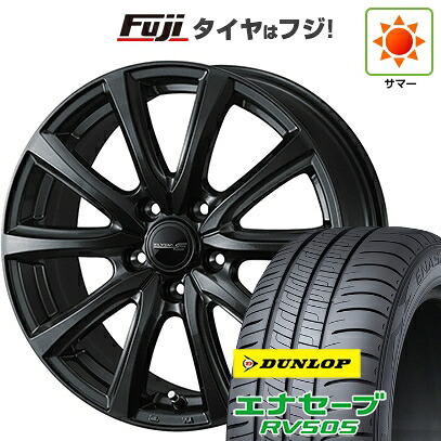 【新品国産車用5穴114.3】 夏タイヤ ホイール4本セット 225/45R19 ダンロップ エナセーブ RV505 WEDS ウェッズ エリシア トヨタ車専用 7J 19インチ(送料無料)