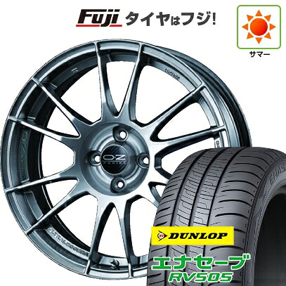 【新品国産車用5穴100】 夏タイヤ ホイール4本セット 205/55R16 ダンロップ エナセーブ RV505 OZ ウルトラレッジェーラ 7J 16インチ(送料無料)|フジコーポレーション