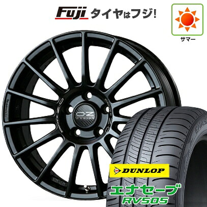 【新品国産車用5穴114.3】 夏タイヤ ホイール4本セット 225/55R18 ダンロップ エナセーブ RV505 OZ スーパーツーリズモ LM 8J 18インチ(送料無料)
