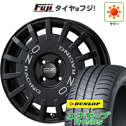 【新品国産車用5穴114.3】 夏タイヤ ホイール4本セット 215/65R16 ダンロップ エナセーブ RV505 OZ ラリーレーシング 7J 16インチ(送料無料)|フジコーポレーション