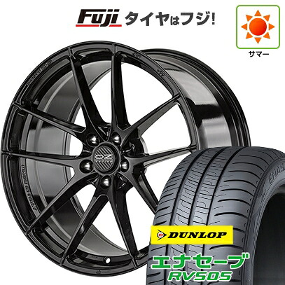 【新品国産車用5穴114.3】 夏タイヤ ホイール4本セット 245/45R19 ダンロップ エナセーブ RV505 OZ レッジェーラHLT 8J 19インチ(送料無料)