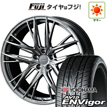 【新品国産車用5穴114.3】 夏タイヤ ホイール4本セット 225/35R19 ヨコハマ エイビッド エンビガーS321 WEDS ウェッズ F-ZERO FZ-5 8.5J 19インチ(送料無料)