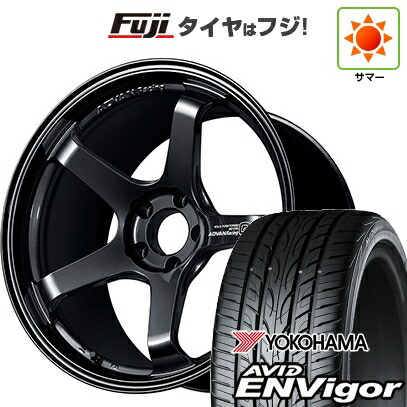 【新品国産車用5穴114.3】 夏タイヤ ホイール4本セット 245/45R19 ヨコハマ エイビッド エンビガーS321 ヨコハマ アドバンレーシング GT ビヨンド 9J 19インチ(送料無料)