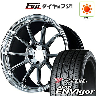 【新品国産車用5穴114.3】 夏タイヤ ホイール4本セット 235/55R19 ヨコハマ エイビッド エンビガーS321 ヨコハマ アドバンレーシング RZ-DF2 8.5J 19インチ(送料無料)