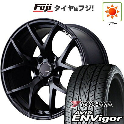 【新品国産車用5穴114.3】 夏タイヤ ホイール4本セット 225/40R19 ヨコハマ エイビッド エンビガーS321 SSR GT GTV03 8.5J 19インチ(送料無料)|フジコーポレーション