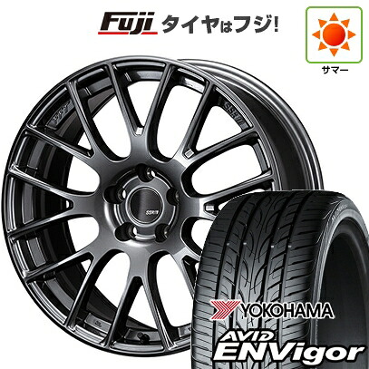 【新品国産車用5穴114.3】 夏タイヤ ホイール4本セット 225/35R19 ヨコハマ エイビッド エンビガーS321 SSR GT GTV04 8.5J 19インチ(送料無料)
