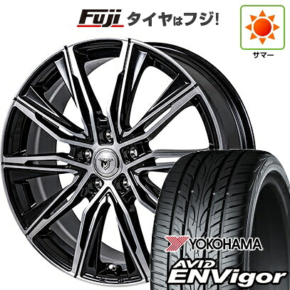 【新品国産車用5穴100】 夏タイヤ ホイール4本セット 215/45R17 ヨコハマ エイビッド エンビガーS321 モンツァ JPスタイル MJ-X 7J 17インチ(送料無料)｜フジコーポレーション