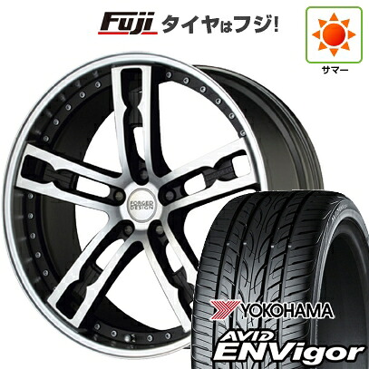 【新品】40系アルファード/ヴェルファイア用 夏タイヤ ホイール4本セット 255/30R22 ヨコハマ エイビッド エンビガーS321 エムズスピード FORGEDデザイン 555 9J 22インチ(送料無料)