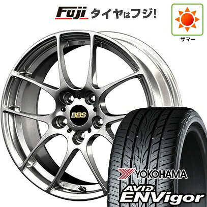 【新品国産車用5穴114.3】 夏タイヤ ホイール4本セット 225/45R18 ヨコハマ エイビッド エンビガーS321 BBS JAPAN RF 7.5J 18インチ(送料無料)｜フジコーポレーション 234,200円