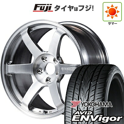 【新品国産車用5穴114.3】 夏タイヤ ホイール4本セット 245/35R20 ヨコハマ エイビッド エンビガーS321 RAYS レイズ ボルクレーシング TE37 サーガ S-plus A.S.T. 8.5J 20インチ(送料無料)|フジコーポレーション