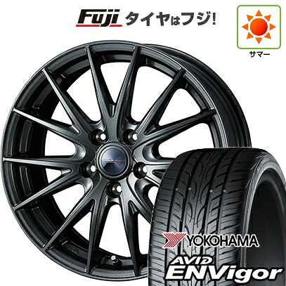 【新品国産車用5穴114.3】 夏タイヤ ホイール4本セット 235/55R19 ヨコハマ エイビッド エンビガーS321 WEDS ウェッズ ヴェルバ スポルトII トヨタ車専用 7J 19インチ(送料無料)