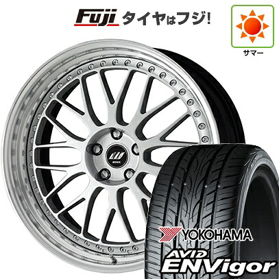 【新品国産車用5穴114.3】 夏タイヤ ホイール4本セット 235/55R19 ヨコハマ エイビッド エンビガーS321 WORK ワーク ジスタンス W10M 7.5J 19インチ(送料無料)