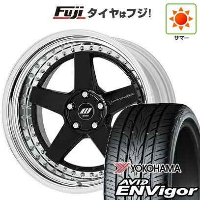 【新品国産車用5穴114.3】 夏タイヤ ホイール4本セット 235/55R19 ヨコハマ エイビッド エンビガーS321 WORK ワーク ジスタンス W5S S/W 7.5J 19インチ(送料無料)｜フジコーポレーション