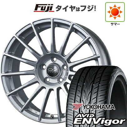 【新品国産車用5穴100】 夏タイヤ ホイール4本セット 215/45R17 ヨコハマ エイビッド エンビガーS321 OZ スーパーツーリズモ LM 7.5J 17インチ(送料無料)